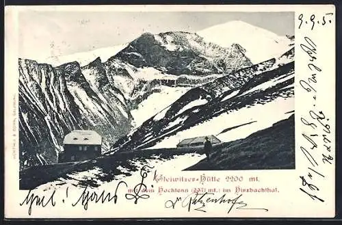 AK Gleiwitzer-Hütte, Ansicht mit dem Hochtenn