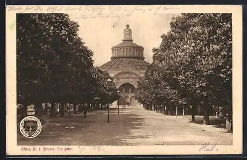 AK Deutscher Schulverein Nr. 241: Wien, Prater, Rotunde