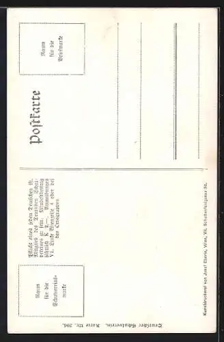 AK Deutscher Schulverein Nr. 396: Landschaftsidylle im Deutschen Altenburg