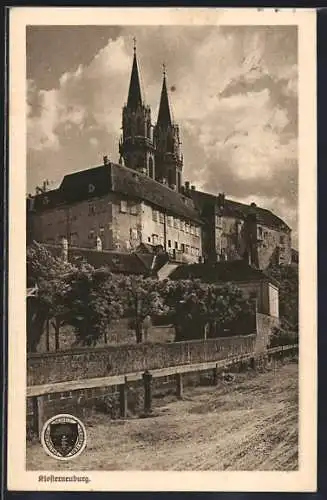 AK Deutscher Schulverein Nr. 341: Klosterneuburg, Blick zum Stift