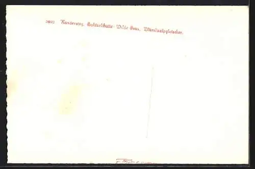 AK Kandersteg, Bohtürlihütte-Wilde Frau, Blümlisalpgletscher