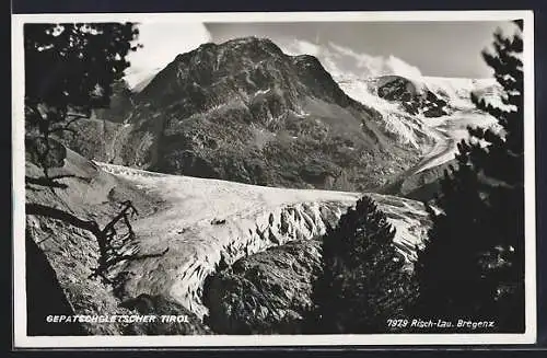 AK Gepatschgletscher in Tirol, Panorama