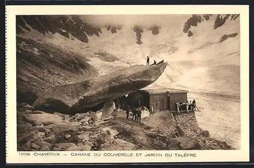 AK Chamonix, Cabane du Couverle et Jardin du Talèfre, Gletscher