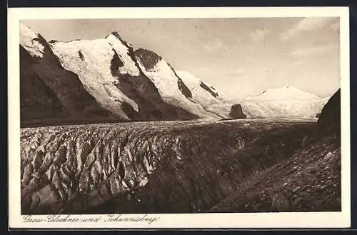 AK Gross-Glockner und Johannisberg, Gletscher