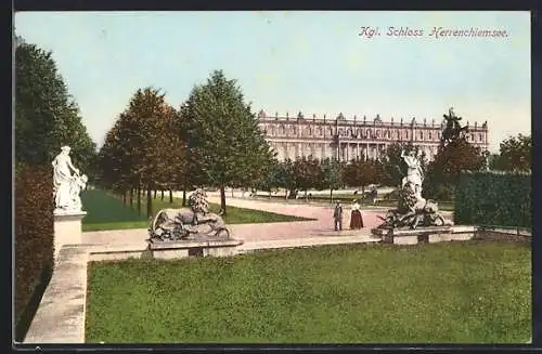 AK Herrenchiemsee, Königliches Schloss