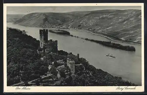 AK Sooneck /Rhein, Burg Sooneck