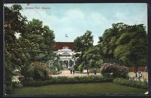 AK Berlin-Steglitz, Schloss Park-Restaurant und Hotel