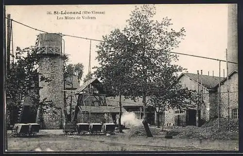 AK St-Léonard, Les Mines de Volfram