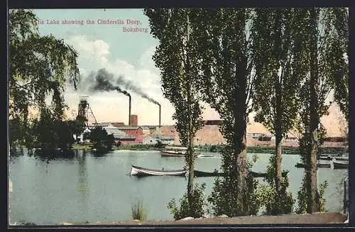 AK Boksburg, The Lake showing the Cinderella Deep