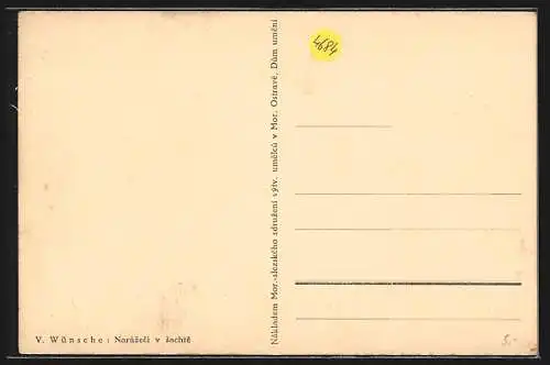 Künstler-AK Narázeci v sachte