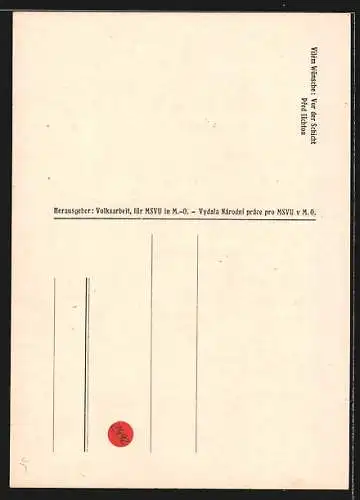 Künstler-AK Bergmann mit drei Grubenlampen bei der Pause