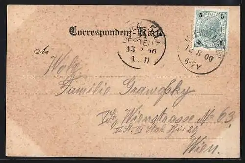 AK Ober-Hollabrunn /N.-Oe., Hauptplatz gegen die Pfarrkirche