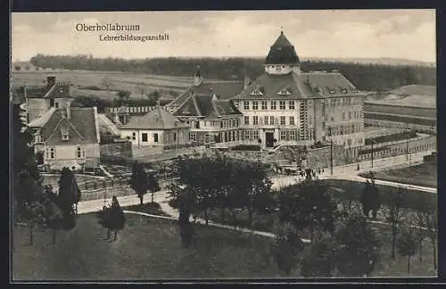 AK Oberhollabrunn, Ansicht der Lehrerbildungsanstalt