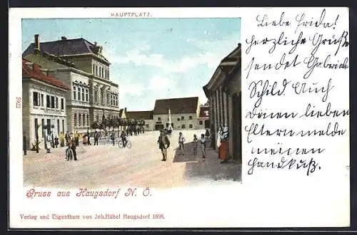 AK Haugsdorf, Hauptplatz