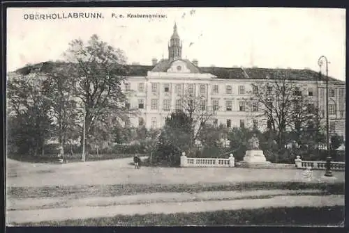 AK Oberhollabrunn, Das F. e. Knabenseminar