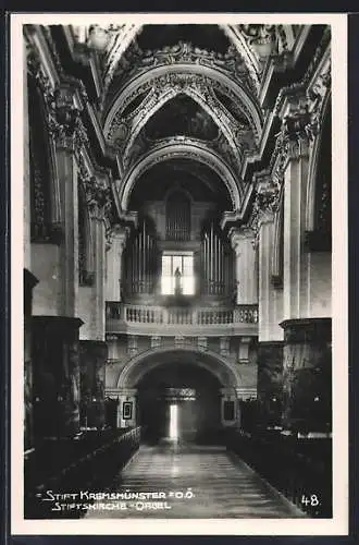 AK Kremsmünster, Orgel in der Stiftskirche