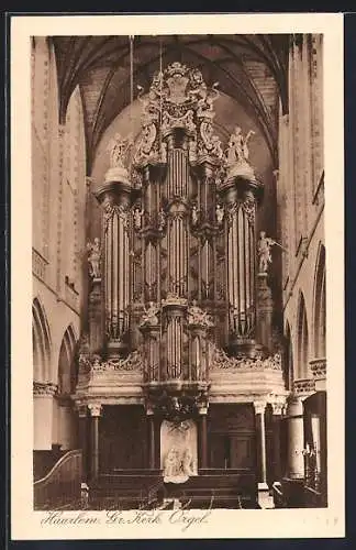 AK Haarlem, Gr. Kerk, Orgel