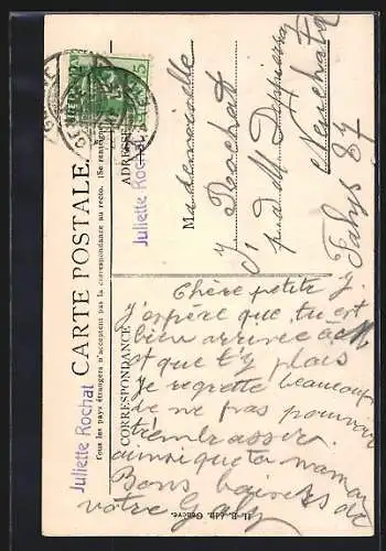 AK Geneve, L`Eglise Angraise, viele Menschen