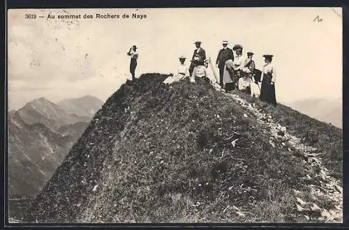 AK Rochers de Naye, Au sommet