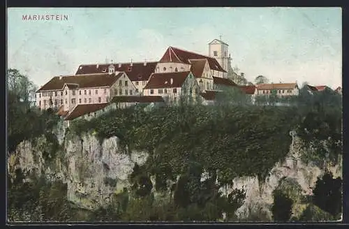 AK Mariastein, Blick auf das Kloster