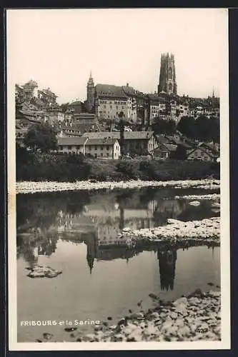 AK Fribourg, Vue générale et la Sarine