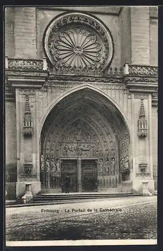 AK Fribourg, Le Portail de la Cathédrale