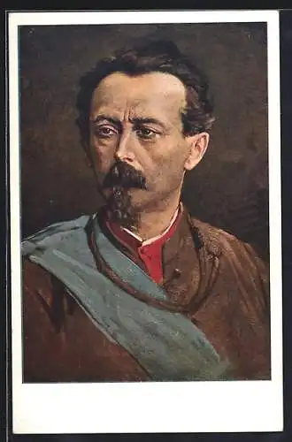 Künstler-AK Dr. Miroslav Tyrs, Portrait, Sokol Turnbewegung