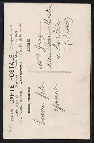 AK Mädchen mit Lockenzöpfen am Telefon