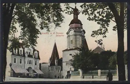 AK Krems a. d. Donau, Café Franz am Steinertor