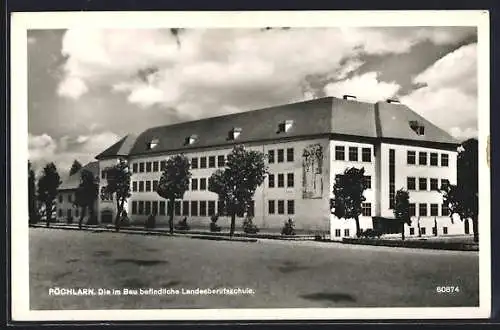 AK Pöchlarn, Die im Bau befindliche Landesberufsschule