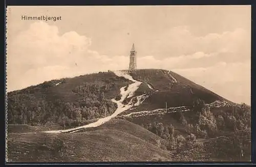 AK Himmelbjerget, Blick zum Aussichtsturm