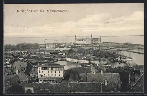 AK Helsingor, Havn fra Raadhustaarnet