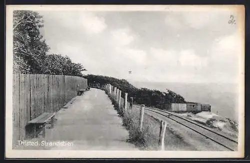 AK Thiested, Strandstien