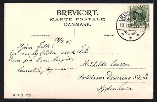 AK Danmark, Stranding paa Vestkysten