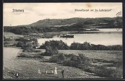 AK Silkeborg, Himmelbjerget set fra Ludvigslyst