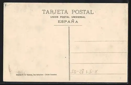 AK San Sebastian, Plaza de Toros, Suerte de la Puntilla