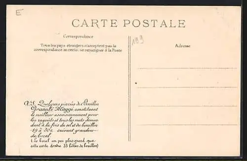 AK Vigneux, Les Inondations de 1910, Vers l`allée des Rossignols