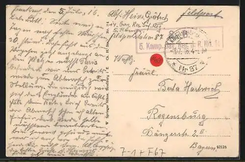 AK Urbeis, Silberbergwerk auf der Strasse Urbeis Lubine