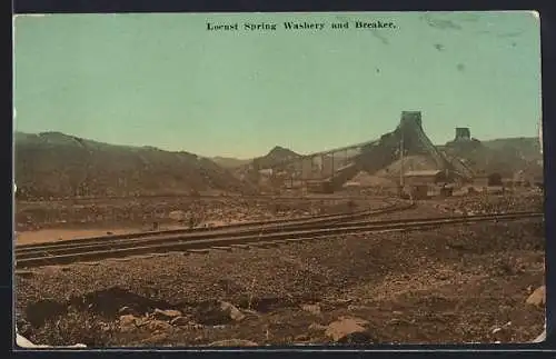 AK Locust Gap, PA, Locust Spring Washery and Breaker