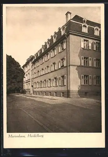 AK Heidelberg / Neckar, Marienhaus in der Bismarckstrasse 5-7