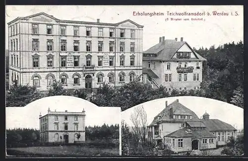 AK Teichwolframsdorf i.S., Erholungsheim Teichwolframsdorf