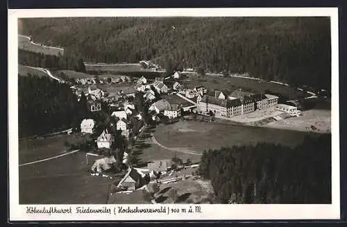 AK Friedenweiler, Gesamtansicht mit Kinderheilstätte Schloss Friedenweiler