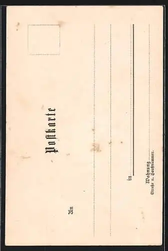 Künstler-AK Carl Biese: Bregenz, Gebhardtsberg