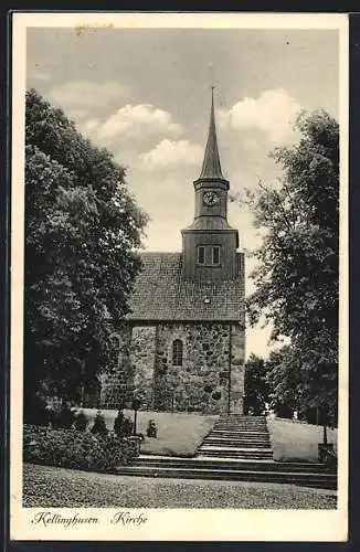 AK Kellinghusen, Ansicht der Kirche