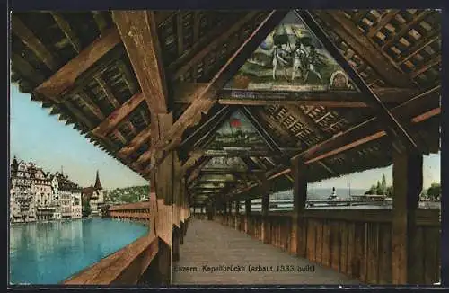AK Luzern, Kapellbrücke