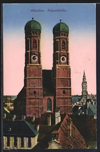AK München, Frauenkirche, Aussenansicht