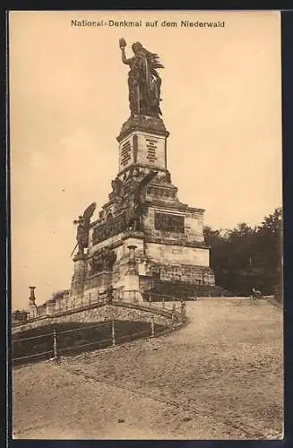 AK Rüdesheim, Niederwalddenkmal