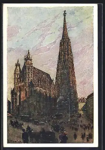 Künstler-AK Wien, Stephansdom
