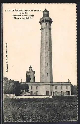 AK St-Clément-des-Baleines, Ancienne Tour (1679), Phare actuel (1854)