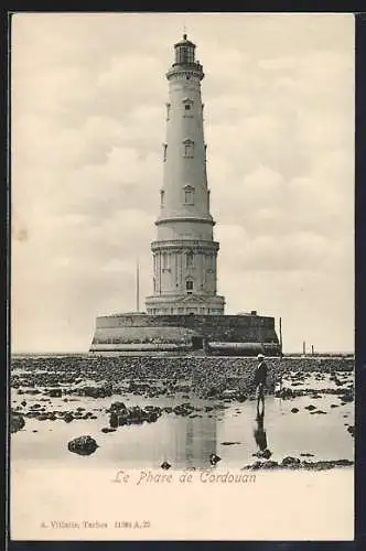 AK Cordouan, Le Phare, Leuchtturm mit Passant